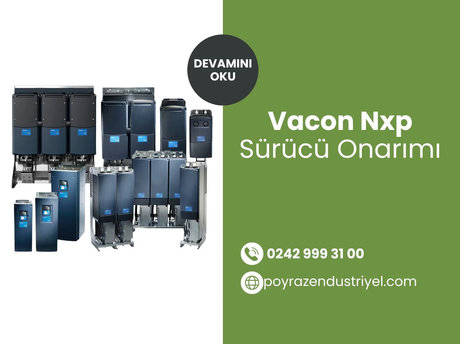 Vacon Nxp Sürücü Onarımı